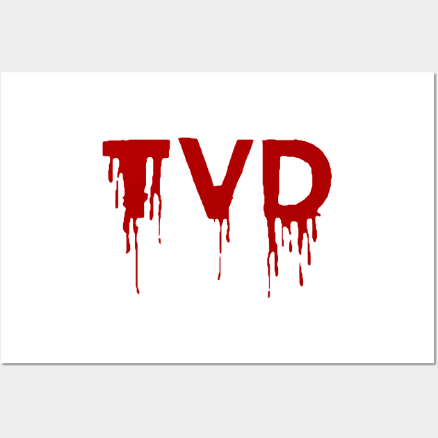 bloody tvd Wall Art by gdm123